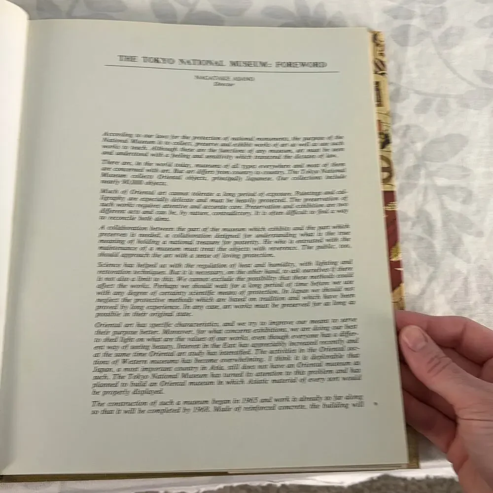 1968 National Museum Tokyo Great Museums of the World Hardcover Art Book
